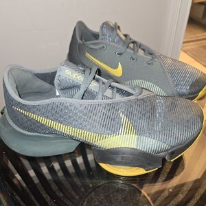 Nike SuperRep Gray and Yellow Men's Shoes